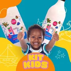 Kit Shampoo e Condicionador 1 Litro - Kids Byoung