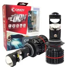 Lâmpada Ultra Led Cinoy Zoom H4 Projetor Canhão 10.000 Lumens 6000k Automotiva 12v