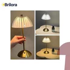 Abajur de Mesa Moderno Retrô LED 3 em 1 USB Luminária Decorativa para Quarto Sala e Escritório