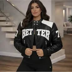 Jáqueta Feminina Better | Couro sintético | Estilo Motoquero