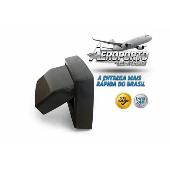 Acabamento Válvula Descarga Preto Luxo ABS - Design Moderno e Resistente
