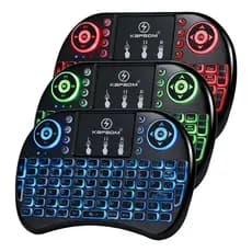 Mini Teclado Controle Usb Touchpad Smart Tv Pc Ps3- Iluminado para Xbox360 / PS3 / Pcs / Notebooks