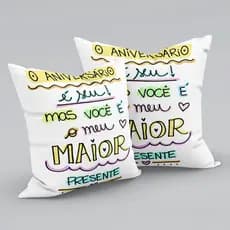 Almofada Decorativa 45x45cm Cheia - Coleção Celebração