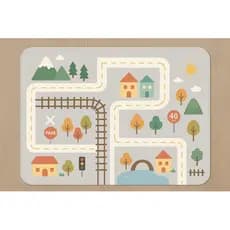 Tapete Infantil Carros Cidade Antiderrapante 40x60cm