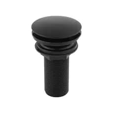 Válvula Click Para Pia De Banheiro Em Inox Preto Fosco 7/8