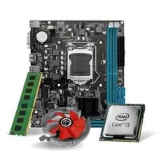 Kit Pl Mãe H310 + Processador I3 8100 + Memoria 16 Gb Ddr4 + Cooler