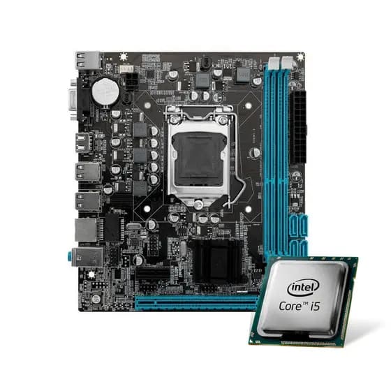 Kit Pl Mãe H61 + Processador I5 2400