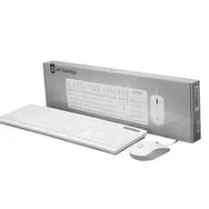 Kit Teclado E Mouse C/ Fio Brazilpc Bpc-8269/300 Usb Branco