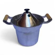 Leite Inderramável Aluminio Fundido Batido, Fevedor de leite, Leiteira.