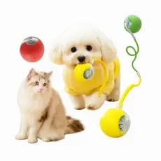 Brinquedo Inteligente para Pets – Luz LED + Movimento Automático