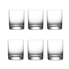 Jogo de 6 Copos em Vidro 400ml para Água, Suco, Drink e Refrigerante Cozinha, Mesa Posta e Casa Nova