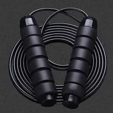 9 Pcs Corda De Pular Aço Cardio Intenso Queima Gordura Design Portátil E Rotação De Alta Velocidade