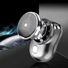 1 Pc Mini Aparador Preto Para Barba Perfeita Com Motor Forte E Manutencao Facil Corte Suave E Ajustavel