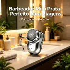 1/2/3PCS Preto/Prateado Barbeador Elétrico Portátil Mini
