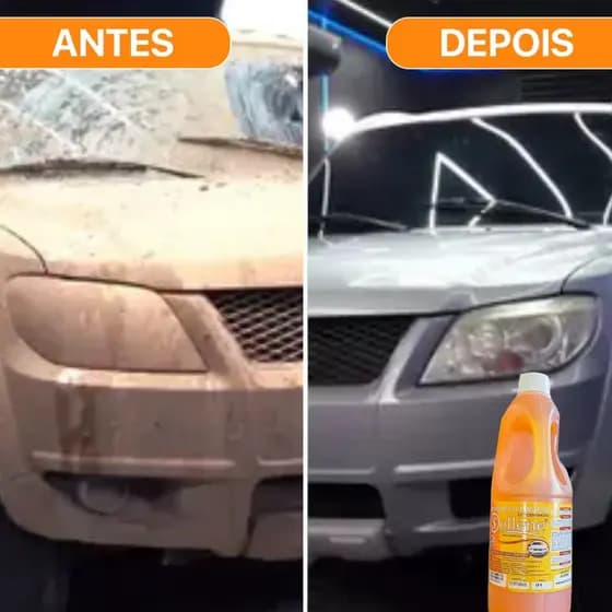 SHAMPOO AUTOMOTIVO- FLOC DETERGENTE AUTOMOTIVO CONCENTRADO SOLLENE DILUIÇÃO 40/1 2 LITROS