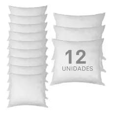 Refil De Almofadas 45cm x 45cm de Espuma Premium Fofas Extra Macio - Envio Imediato