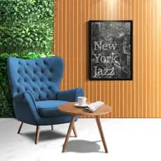 Kit Revestimentos Ripados Placa Painel Premium decoração Sala Casa MDF 45x11cm - Envio Imediato