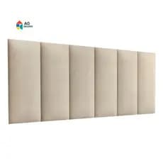 Kit Com Até 20 Placas de Cabeceira Modular Estofada Cama Solteiro Casal Queen King Envio24H