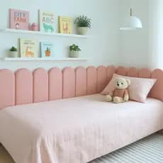 Kit Completo Cabeceiras Nuvem Decoração Estofada  Cama Casal Queen King Solteiro - Envio Imediato