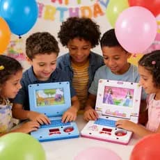 Notebook educacional de brinquedos para laptop de música infantil