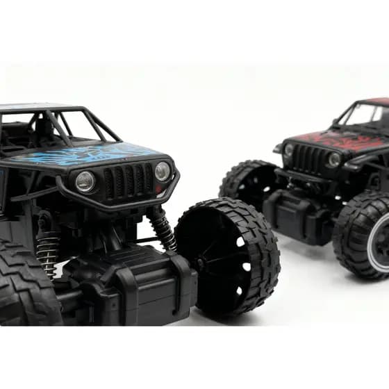 Carrinho Controle Remoto Carro 4x4 Recarregável USB Jeep Anda Na Terra