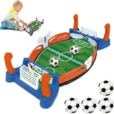 Jogo de Mini Futebol de Mesa Familiar - Brinquedo Infantil Interativo com 4 Bolas