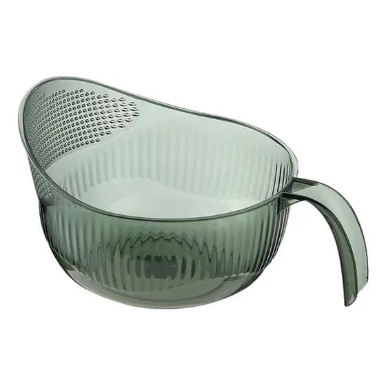 Cesta De Drenagem De Tigela De Arroz, Peneira De Lavagem Com
