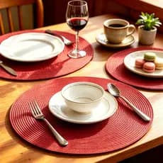 Novo descanso de mesa anti-calor vem em kits de 1, 4, 6 ou 8 peças – ideal para decorar mesas da cozinha ou sala
