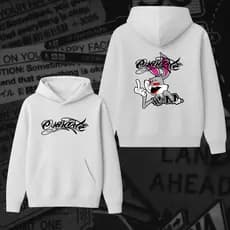 Moletom Blusa de Frio Osascorte 244 Coelho Grau Empinando Agasalho Moto Motoqueiro