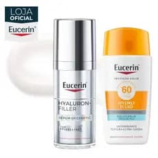 KIT EUCERIN Sérum Facial Anti-idade Epigenetic 30ml + Protetor Solar Facial Hydro Fluid FPS 60 50ml