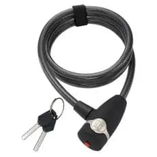 Cadeado Espiral Onguard OG 5804 Bicicleta Duas Chaves Forte Reforçado Anti Furto