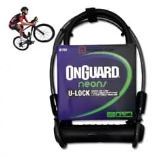 Cadeado Onguard U-lock Neon Original Forte Reforçado Bike Moto Bicicleta