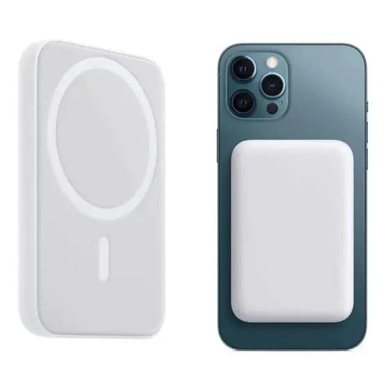 Carregador Portátil 3000Mah/5000Mah/10000Mah Magsafe Indução iPhone Apple Sem fio Bateria Carga