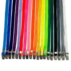 15 Tirantes para Porta Crachás e Cartões Com Jacaré - 12mm - Pronta Entrega