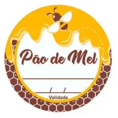 Kit Etiqueta Pão de Mel 60 a 300 Un | Ideal para Embalagens de Doces Gourmet