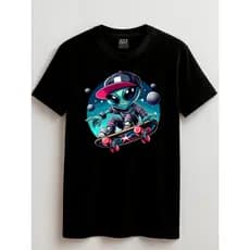 Camisa ET Skatista Juvenil e Infantil 2 ao 16 anos Urban