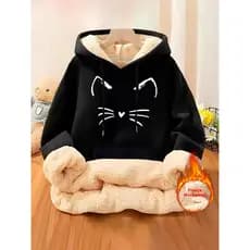Moletom De Pelúcia Moletom Pelúciado Feminino Moletom Feminino De Pelinho Preto