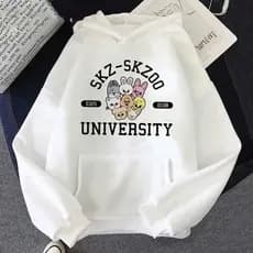Moletom Canguru Com Capuz Stray Kids Banda Kpop Skz Skzoo Aesthetic Y2k Unissex