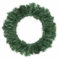 Guirlanda de Natal 30cm Crua Sem Enfeites Monte sua Decoração Natalina Fim de Ano - Decoração