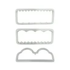 Cortador de Babado para Borda de Bolo - Confeitaria e Culinária