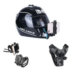 Suporte de celular ou câmera para capacete