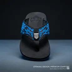 Chinelo Masculino Dragon Original Peças Metalizadas Desenho Logo em Laser Modelo Exclusivo Cores