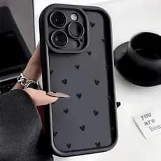 Capinha Anti-Impacto De dark heart Legal Para Samsung A07 A17 A56 A36 A55 A54 A16 A15 A14 A34 A35 A32 Capa de celular