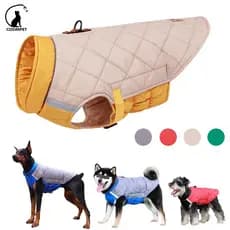 Casaco De Inverno Roupa De Cachorro Para Cães Grandes Médios À Prova D'água Colete Labrador Husky