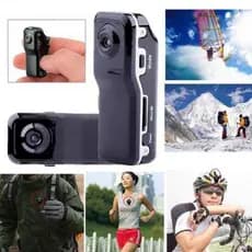 MD80 Mini Câmera Vedio Filmadora De Áudio Esportes Da Motocicleta Capacete Polícia Corpo Ação Cam De Vídeo DV DVR Escond