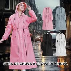 Senhoras adulto corpo inteiro poderosa capa de chuva à prova de vento Scooter elétrico roupas externas