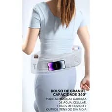 Bolsa de cintura esportiva de fibra durável Brasil Ready Stock | Bolsa de ginástica para celular | Treinamento em execuç