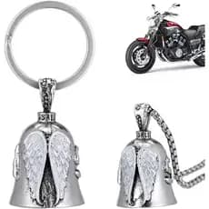 Relógio Guardião do Anjo | Acessórios de decoração de motocicleta de Metal | Modelo K6Z8 estilo exclusivo