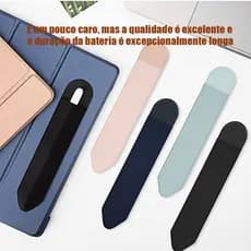 【Pronta Entrega】 Suporte Porta Caneta Apple Pencil Stylus Elástica Adesiva Tablet iPad Pro Universal