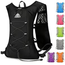 【Pronta Entrega】 Mochila de Hidratação Bicicleta Corrida Trilha Ciclismo Colete Impermeável Leve